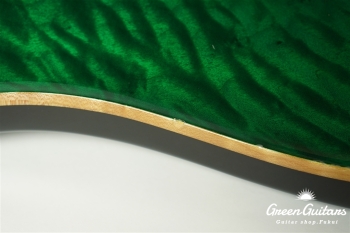 Custom24 10top Quilt Roseneck - Emerald Green